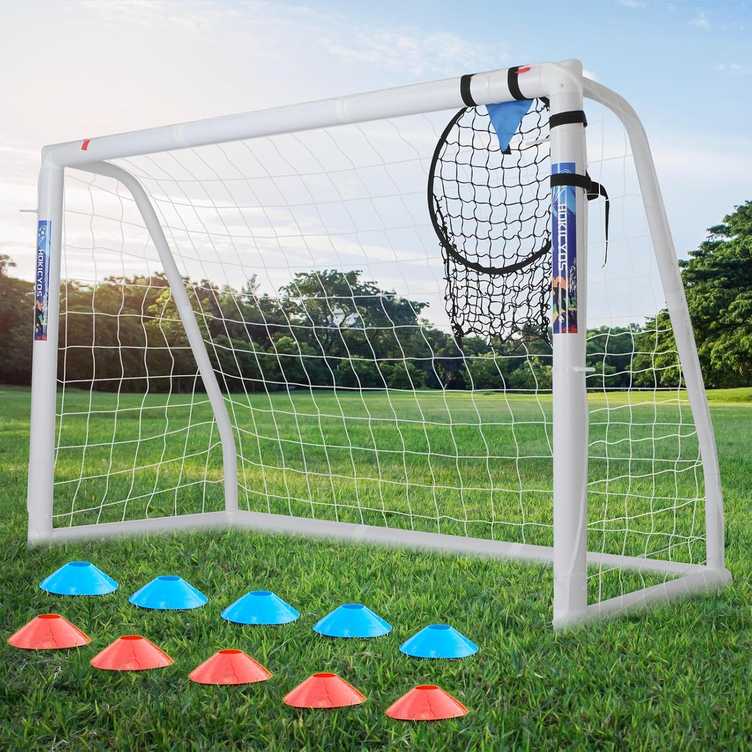 Durable Portable Soccer Goal for Backyard Training and Fun