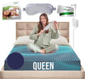Grounding Sheets Queen Fitted Sheet 400TC Silver Silk - Better Sleep