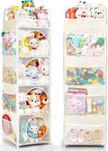 Stuffed Animal Storage 5 Tier Organizer - Space-Saving Corner Rack