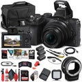 Nikon Z 50 Mirrorless Digital Camera with 16-50mm Lens - Compact 4K