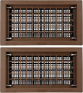 8 in x 16 in Automatic Foundation Vent 2 Pack - Crawl Space Venting