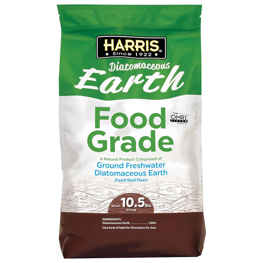 HARRIS Diatomaceous Earth Food Grade 10.5 LB for Organic Use
