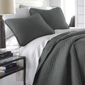 Twin Summer Quilts Set by Southshore Fine Living, Soft Grey