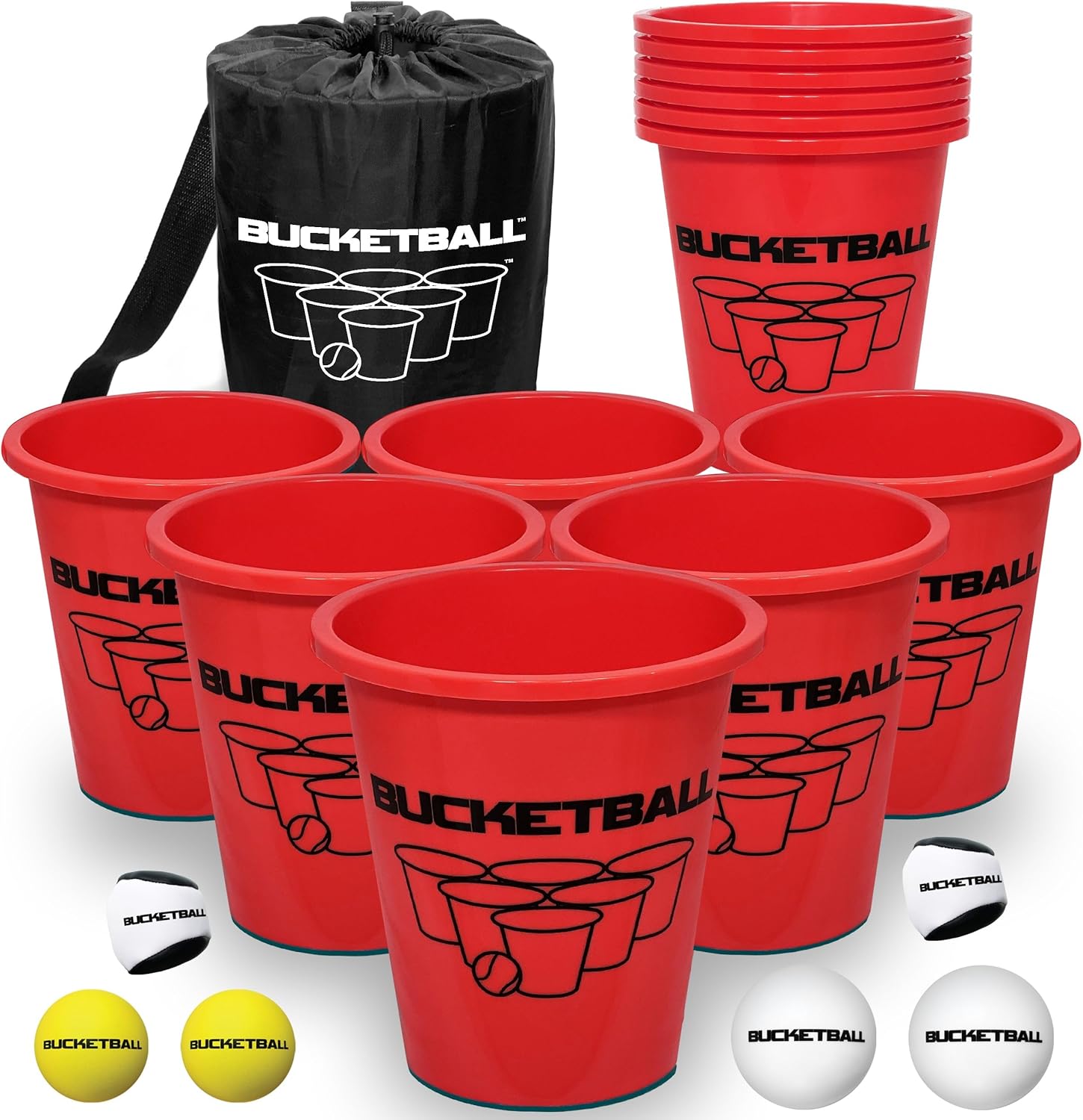 BucketBall Ultimate Outdoor Game for Beach, Pool, and Tailgating
