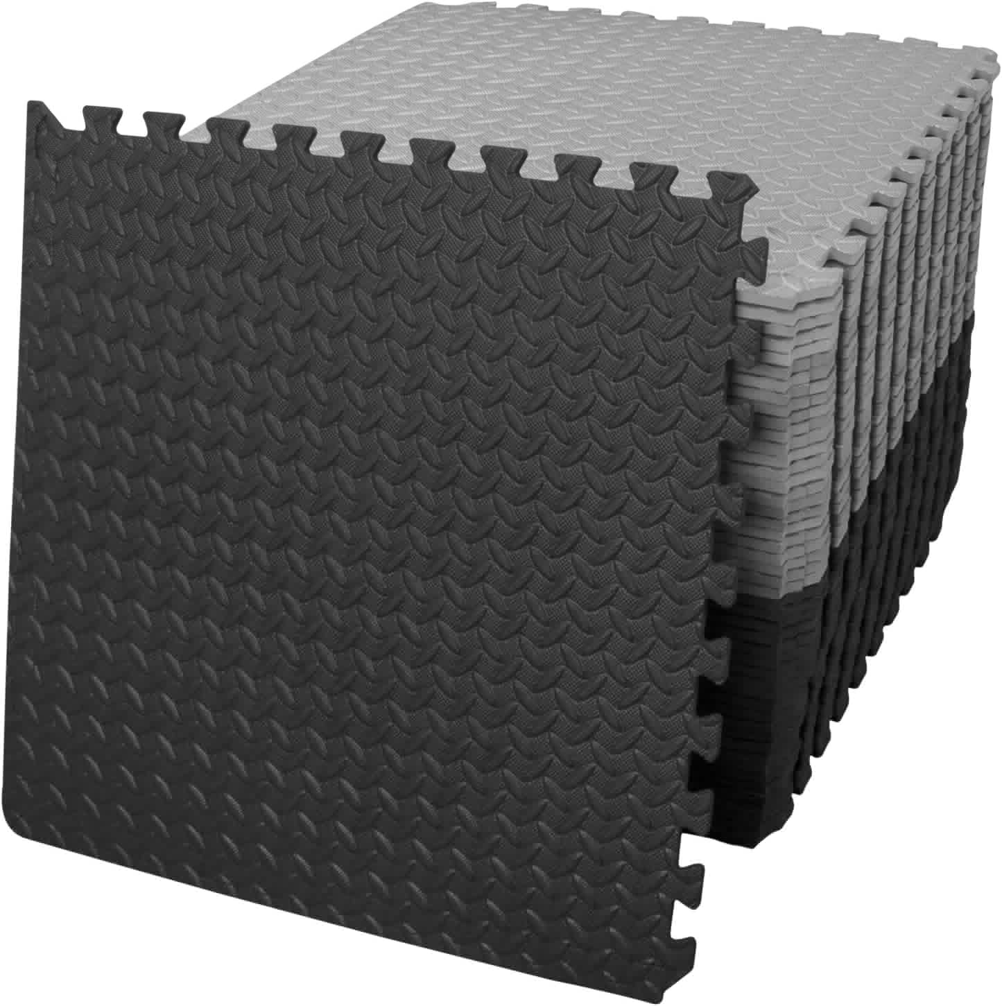 innhom Gym Flooring Mats for Home Gym and Exercise Needs