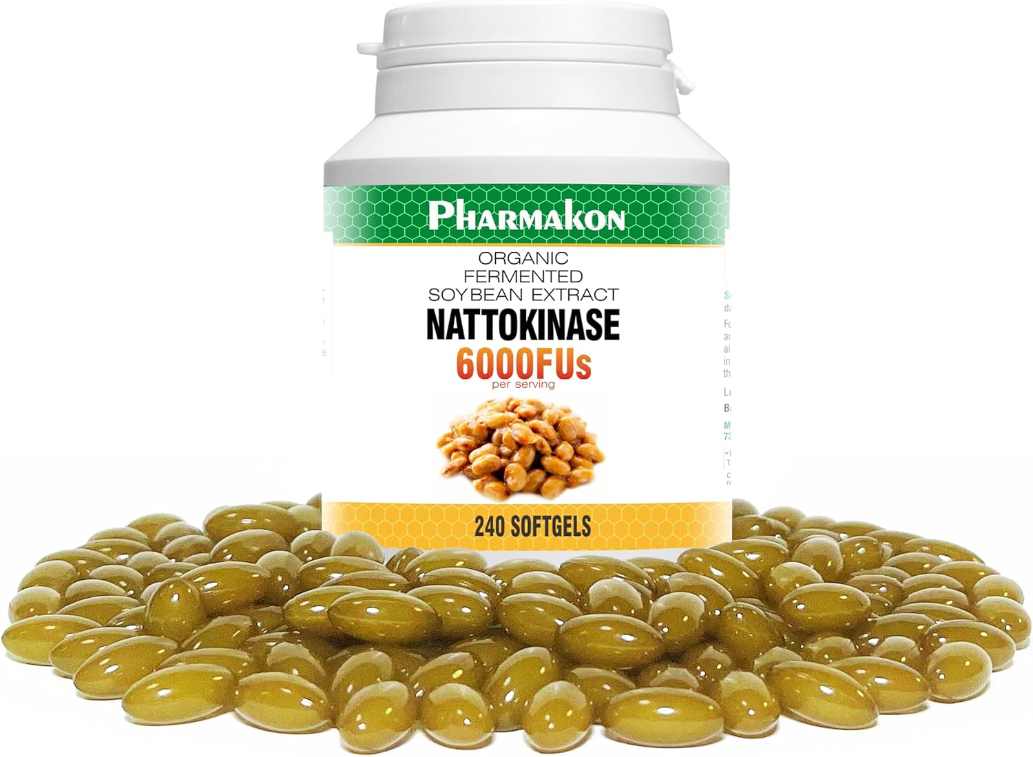 Nattokinase Soft Capsules for Heart Health and Longevity