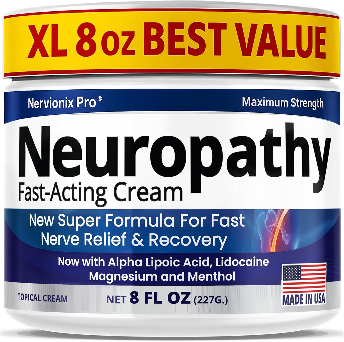 Neuropathy Nerve Relief Cream for Fast-Acting Comfort and Value