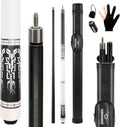HomeSeason Glass Fiber Pool Cue 58in Professional Cue - Low Deflection