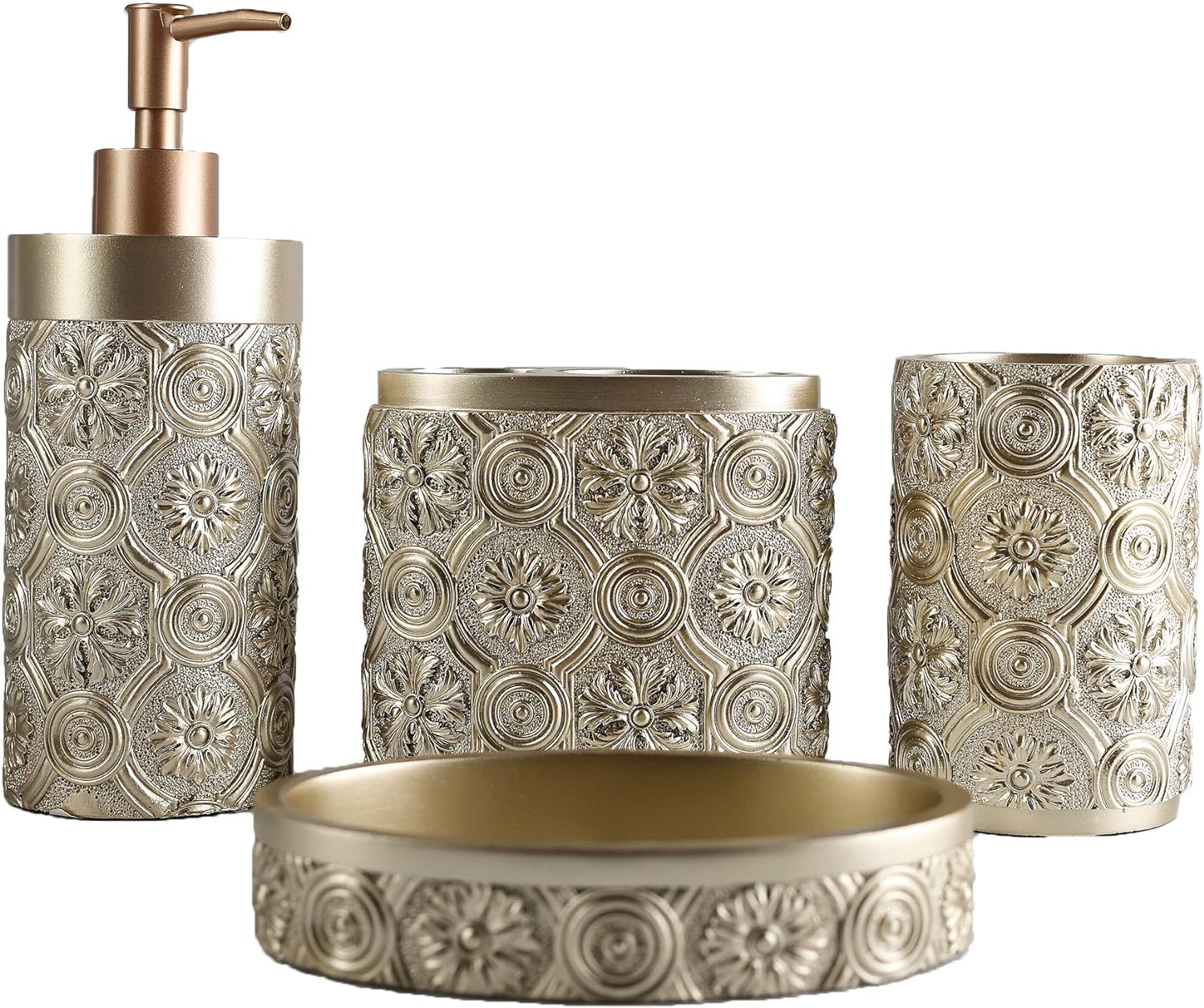 Hymmah Bathroom Accessories Set for Stylish Farmhouse Decor