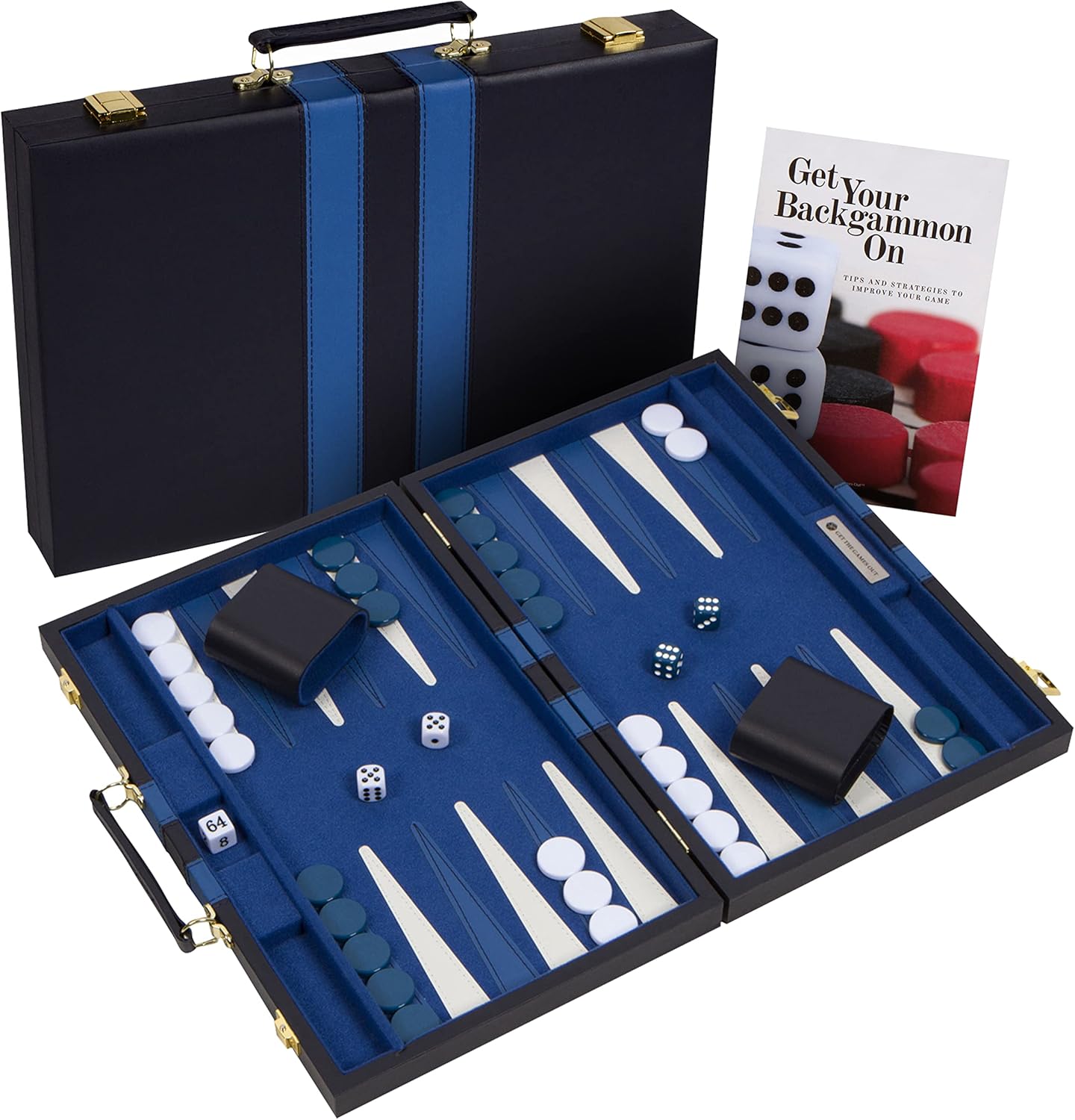 Get The Games Out Backgammon Set - Classic Board Game Case