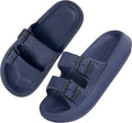 Pillow Sandals for Women Men Thick Sole Adjustable Buckles - EVA