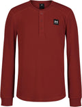 Boys Outdoor Long Sleeve Tee - Stylish Crew Neck, Full Fit