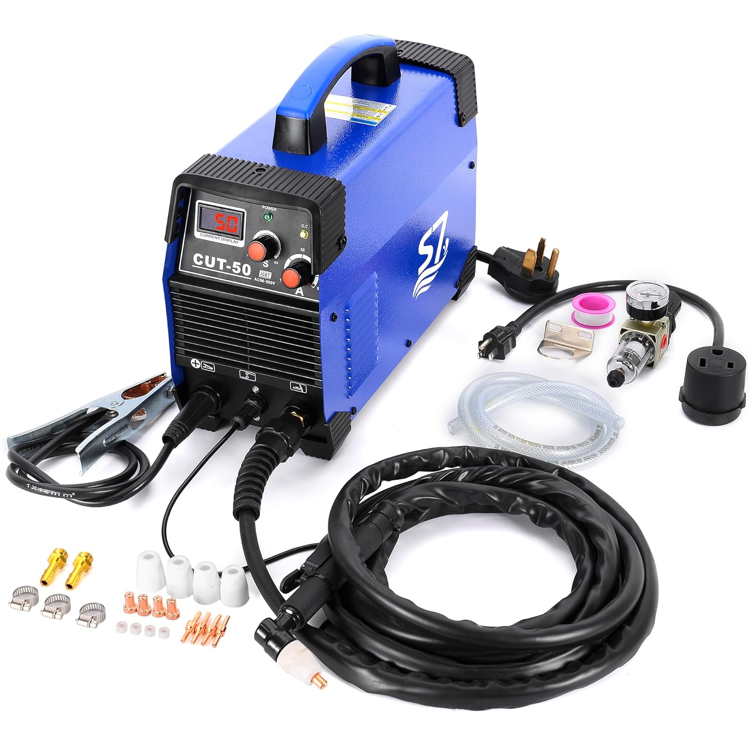 Plasma Cutter CUT50 55Amp Dual Voltage IGBT Cutting Machine