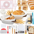 Sourdough Bread Baking Kit with 11ft Oval & 10ft Round Cotton Rope