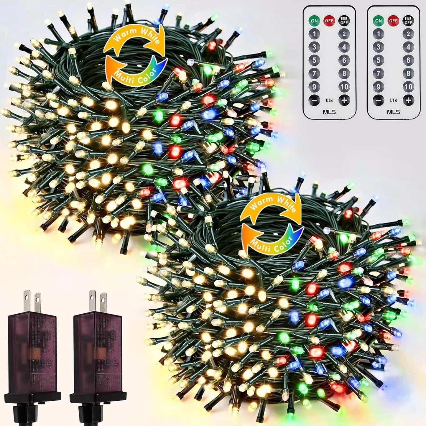 Brighten Your Holidays with 200 LED Christmas String Lights