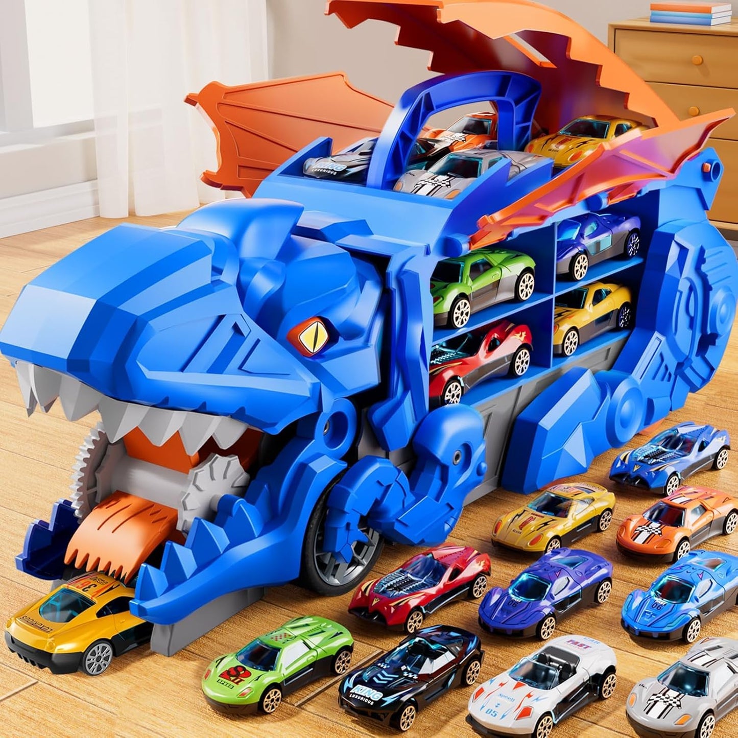 Dinosaur Planet Toddler Truck Toys for Boys Aged 3 to 10 Years