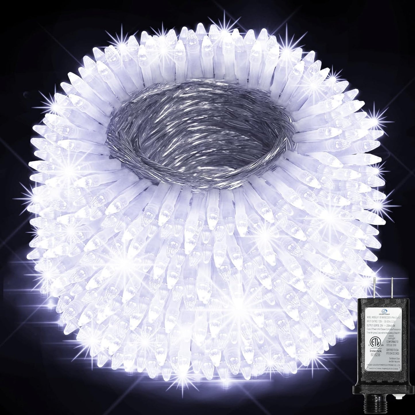 750 LED 256FT Christmas String Lights for Outdoor Decor
