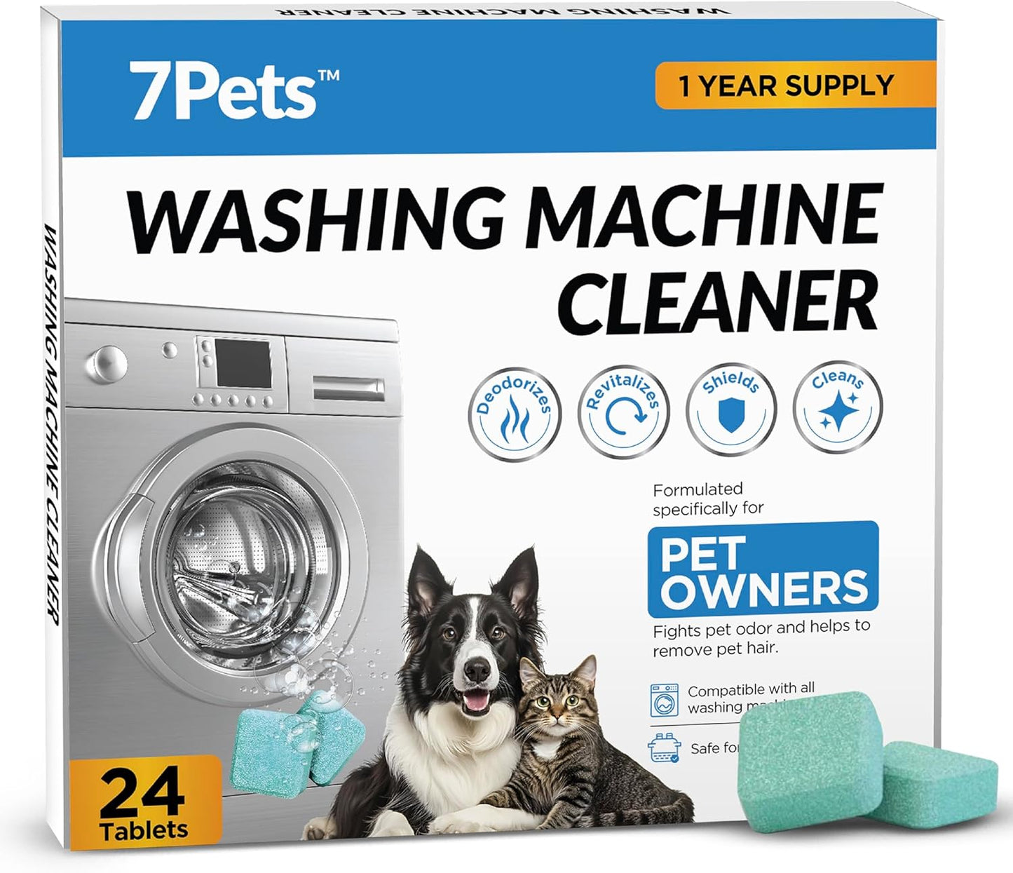 7PETS Eco Descaler: Deep Clean HE Washers