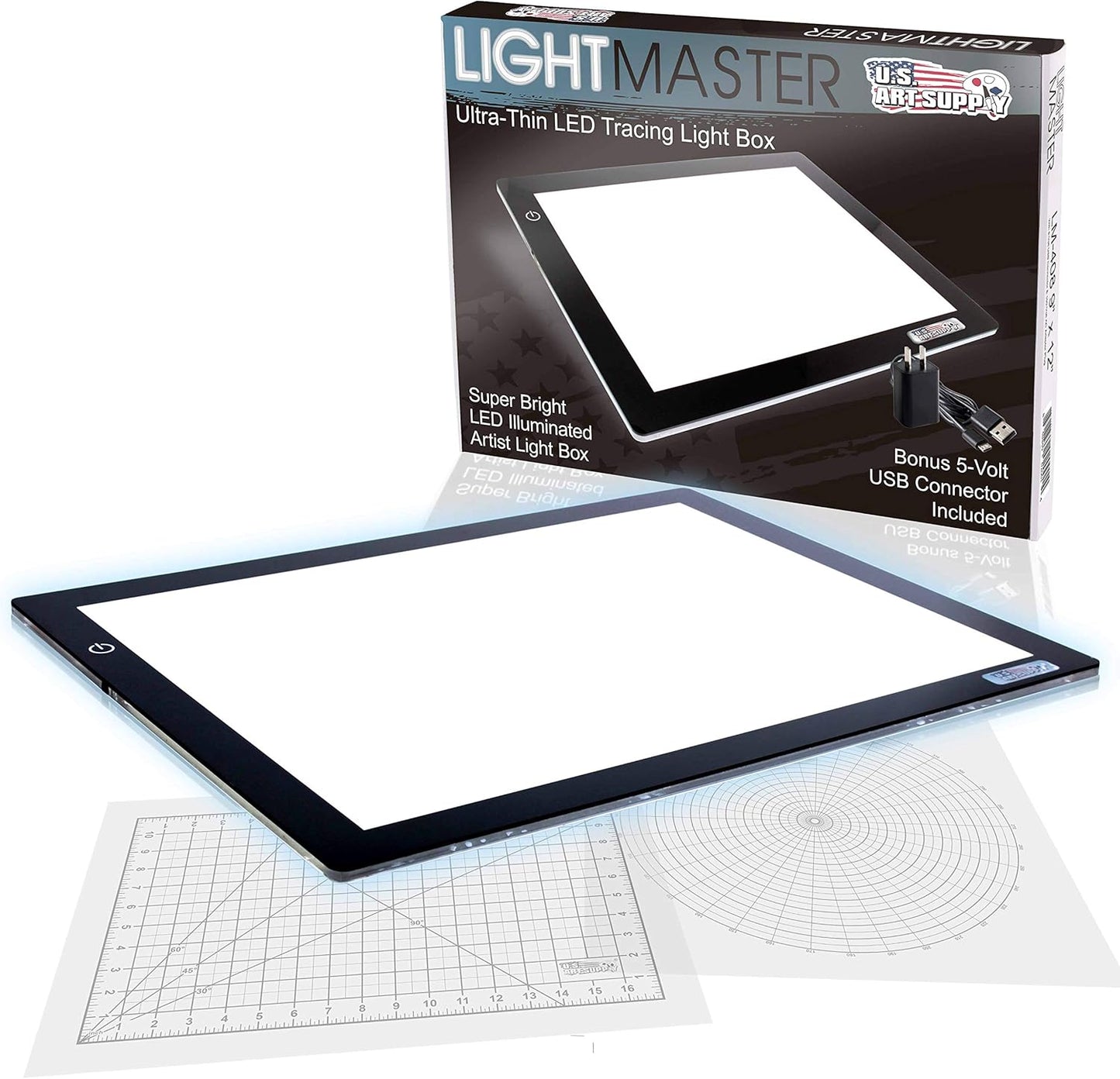 Lightmaster 24.3in Diagonal Professional LED Lightbox Board