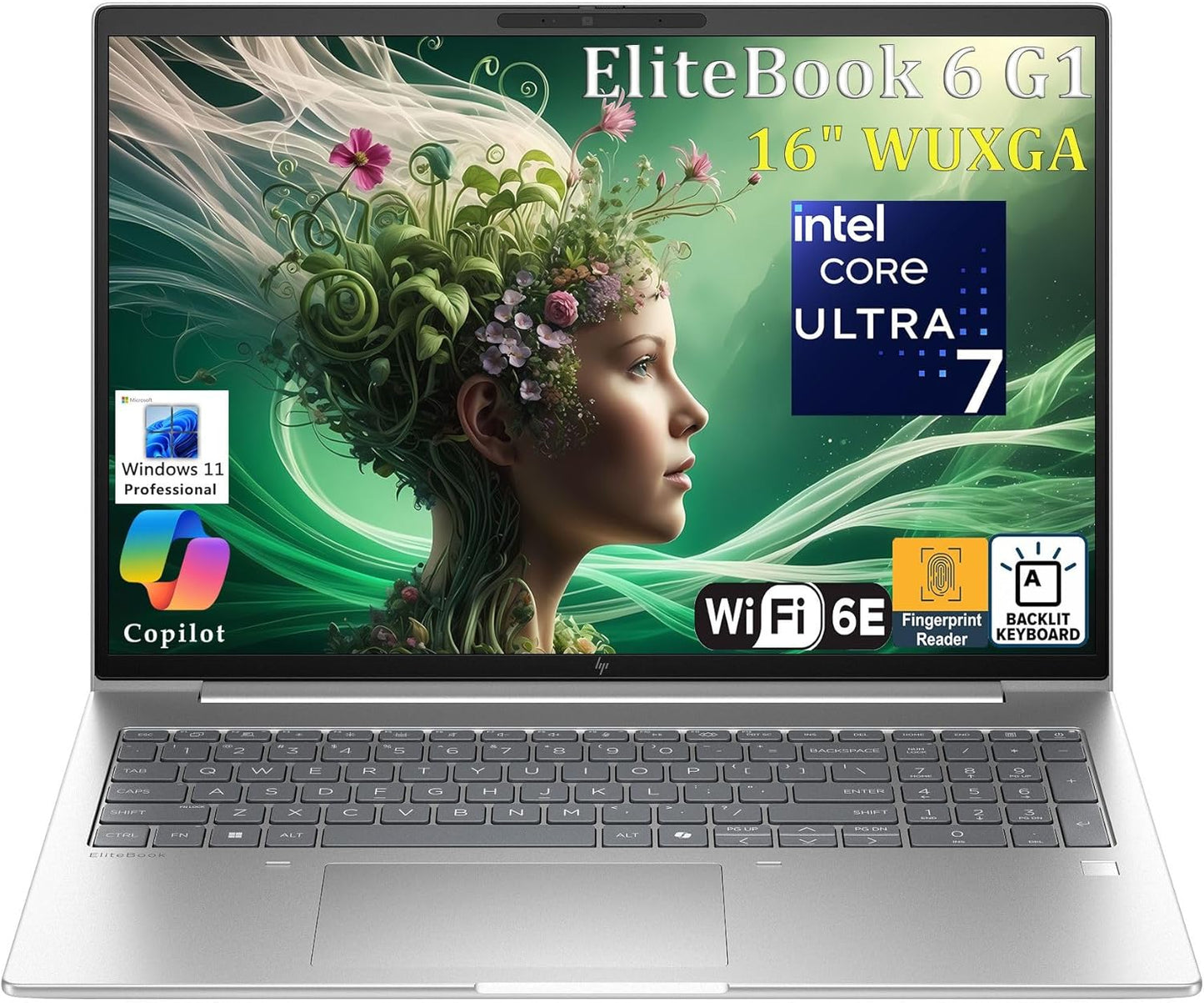 HP EliteBook 6 G1i Business Laptop with AI and 64GB RAM