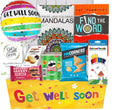 Get Well Gift Basket for Adults and Kids with Snacks and Balloon