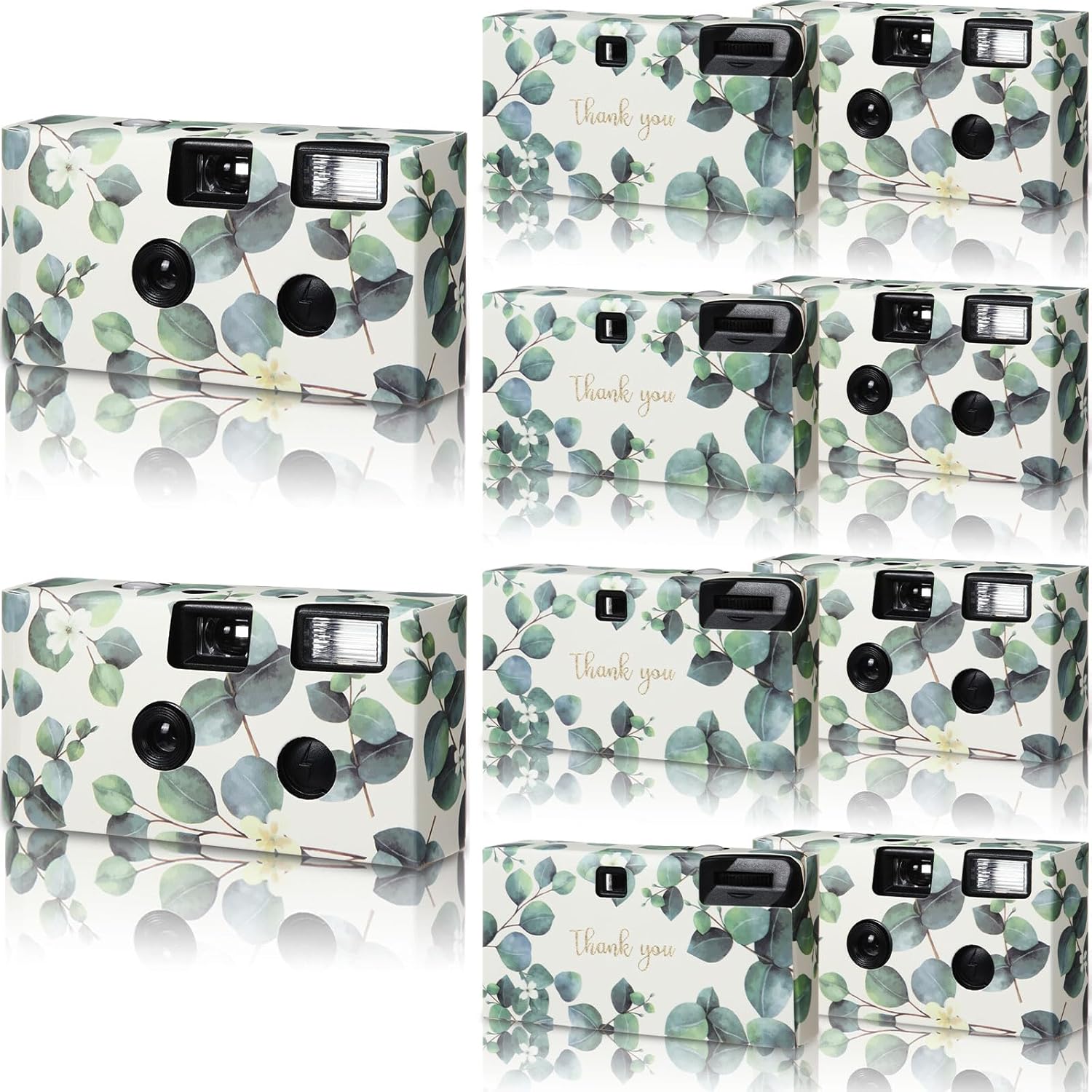 Kanayu 8-Pack Disposable Wedding Cameras