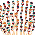 Hushee Bamboo Xmas Picks - Festive Appetizer Skewers