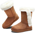 Obtaom Womens Winter Snow Boots Mid Calf - Warm, Stylish Comfort