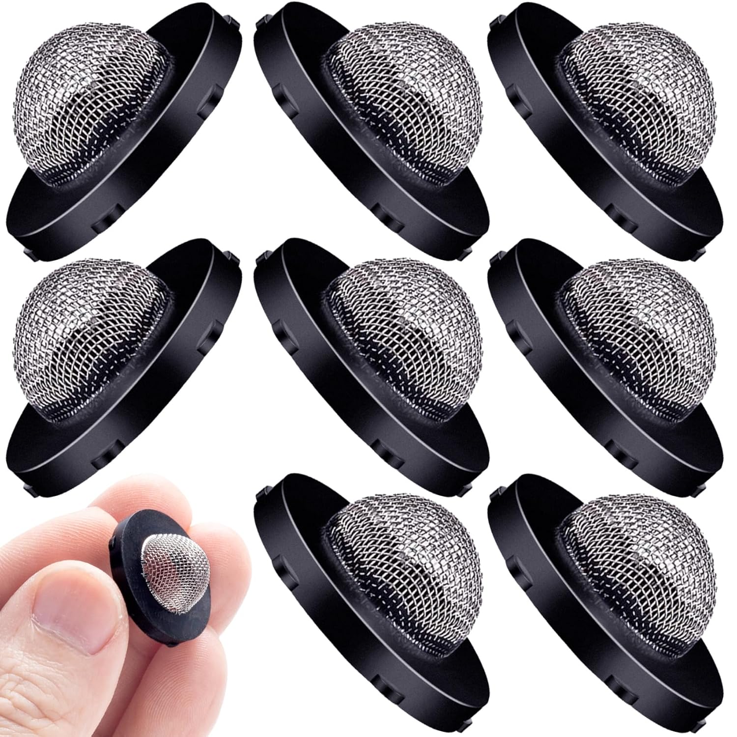 Stainless Steel Hose Filter Washers Set - Protect Your Garden & Appliances! 