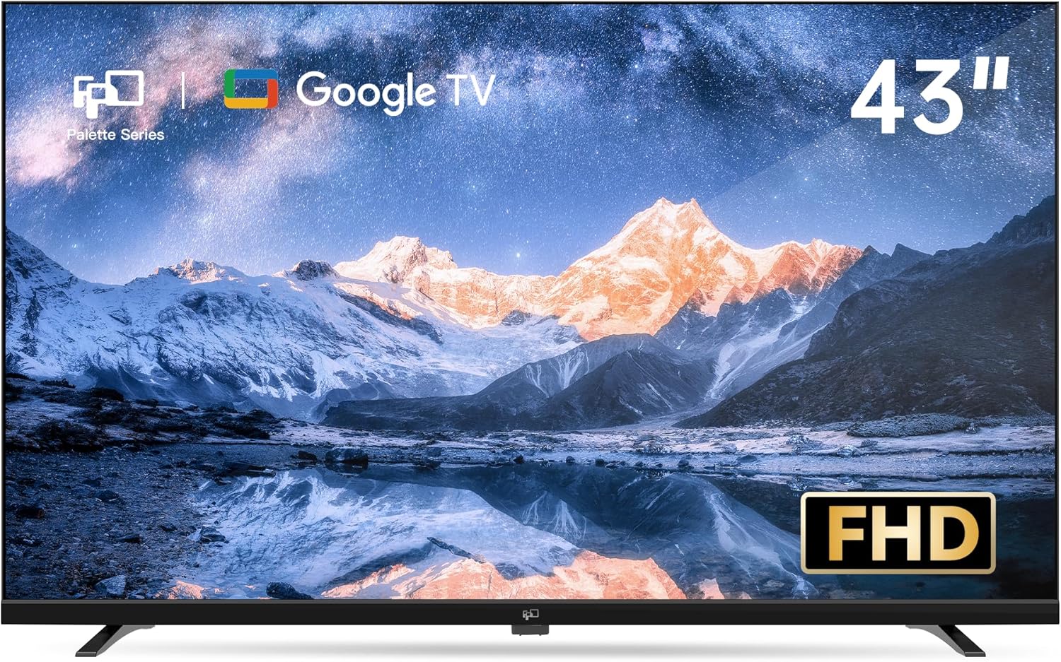 43 FHD Smart TV: Google Play, Chromecast, Dolby Audio