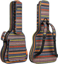 Acoustic Guitar Bag with Neck Cradle - Bohemian Padded Case