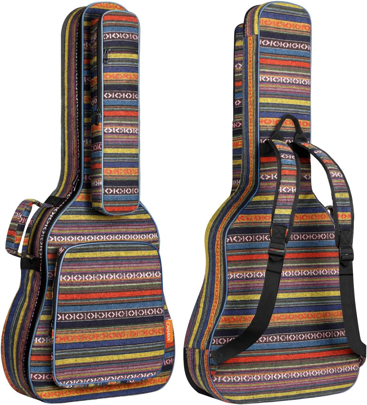 CAHAYA Acoustic Guitar Bag with Neck Cradle for 40 41 42 in