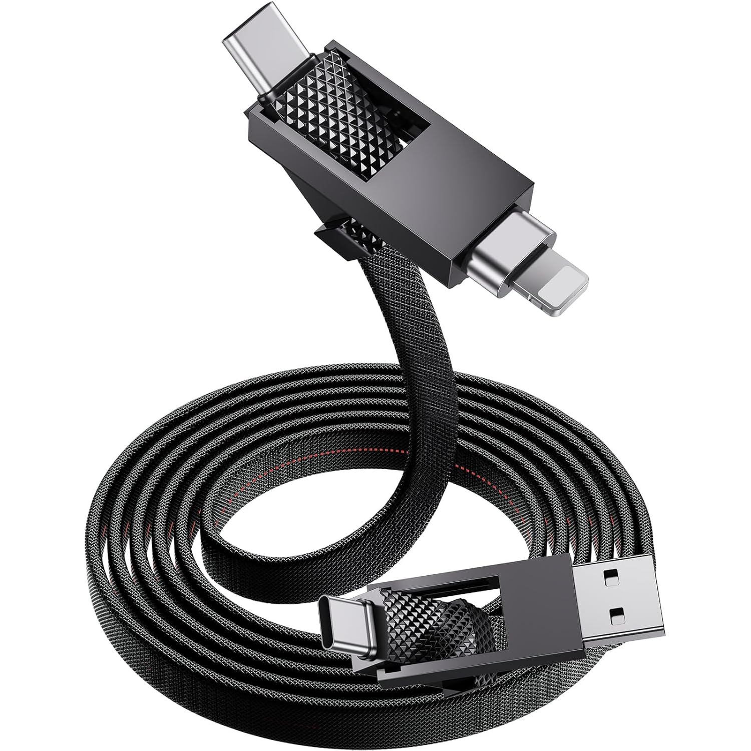 4-in-1 Charging Cable - 60W Fast Charging Power