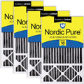 Nordic Pure 16x25x5 Honeywell Replacement MERV 10 Plus Carbon - Clean