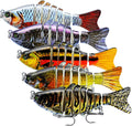 Fishing Lures Multi Jointed Swimbait Slow Sinking Lifelike Crankbaits