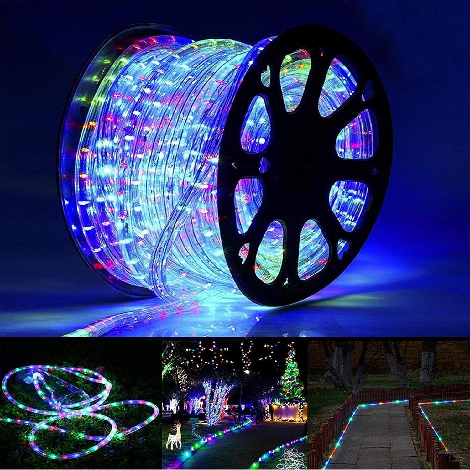 200ft LED Rope Lights Outdoor for Creative Decoration Needs