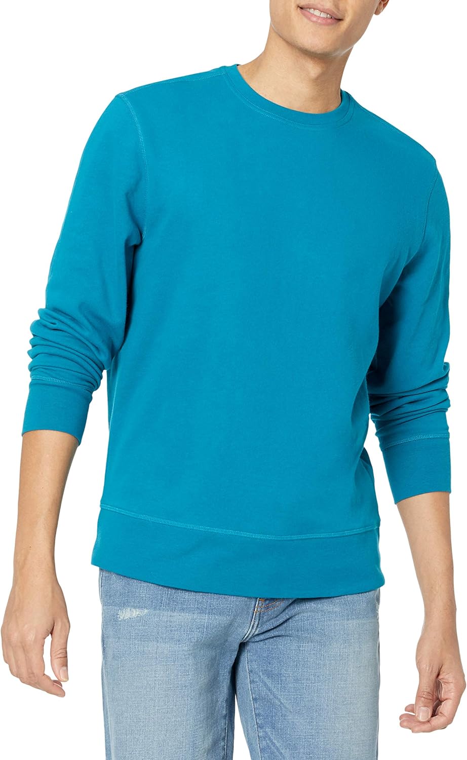 Cozy Lightweight Fleece Crewneck Sweatshirt