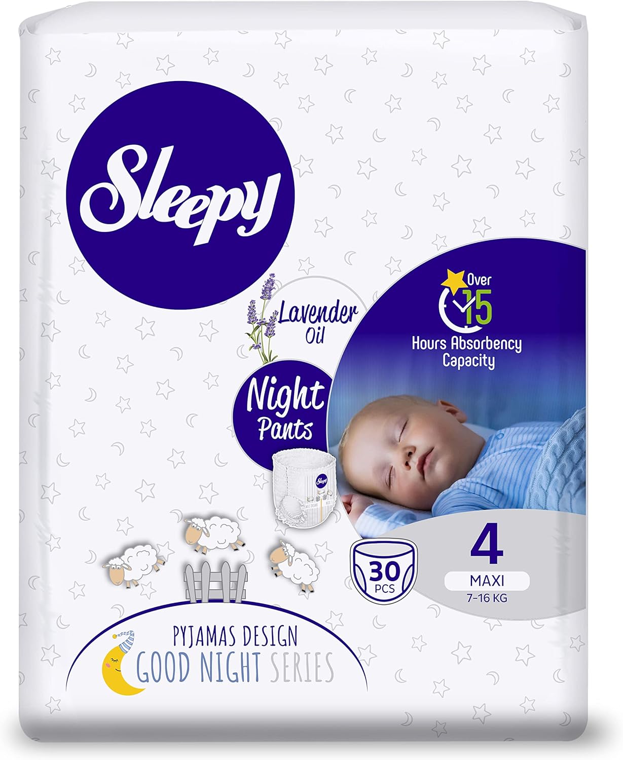 15hr Leakproof Protection: MIALO Overnight Diaper Pants
