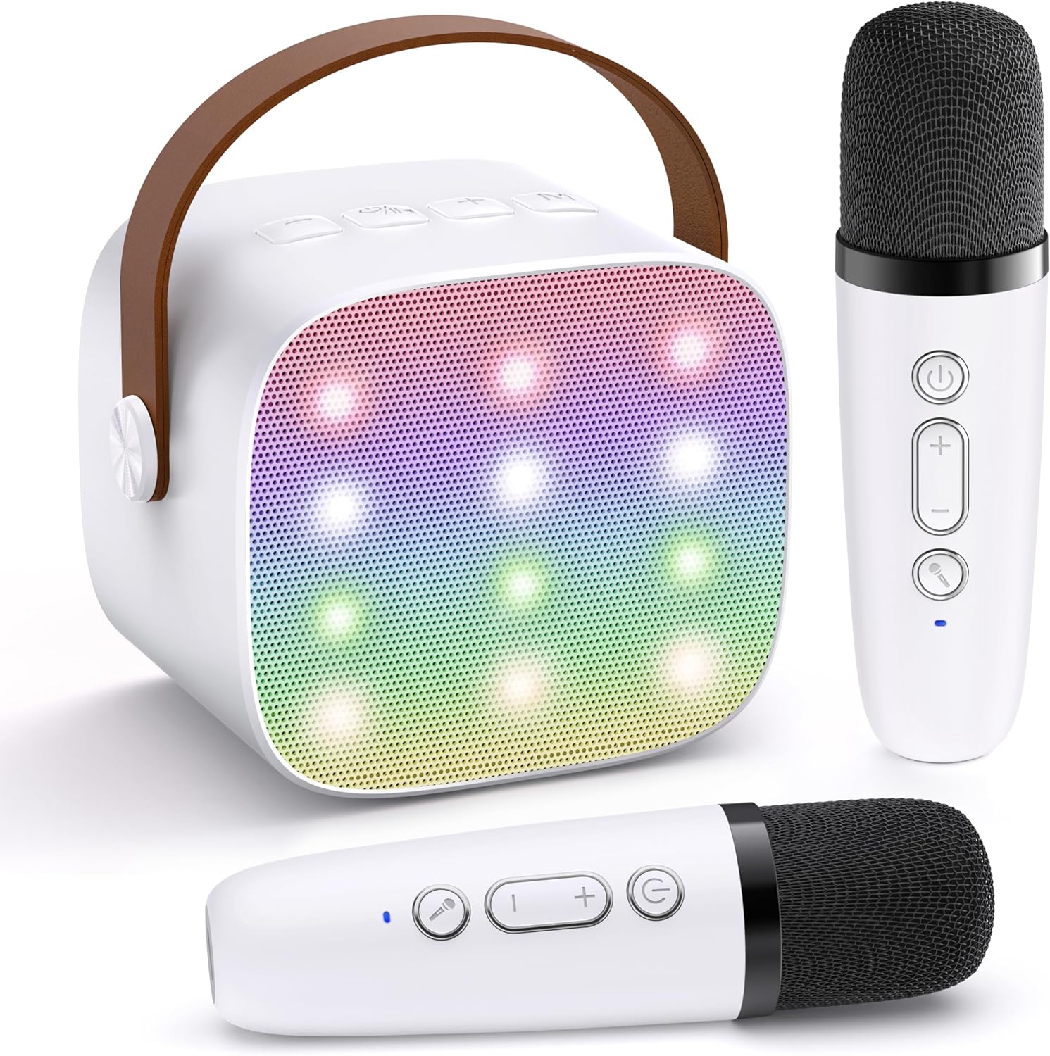 Portable Bluetooth Karaoke Fun for All Ages!