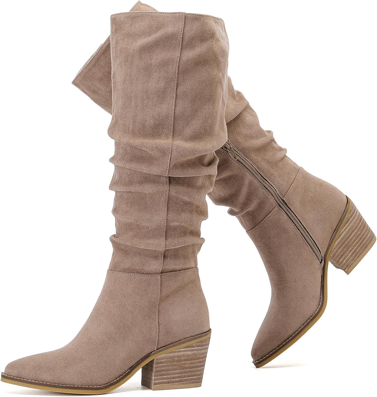 Ruiee Women's Knee High Boots for Stylish Winter Wear