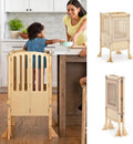 Kitchen Helper Toddler Tower Step Stool - Contemporary Natural