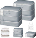 DIMJ Comforter Storage Bag Large Capacity - Space Saving Compression