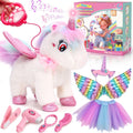 G.C Unicorns Gifts for Girls Toys Walking Talking Interactive Plush