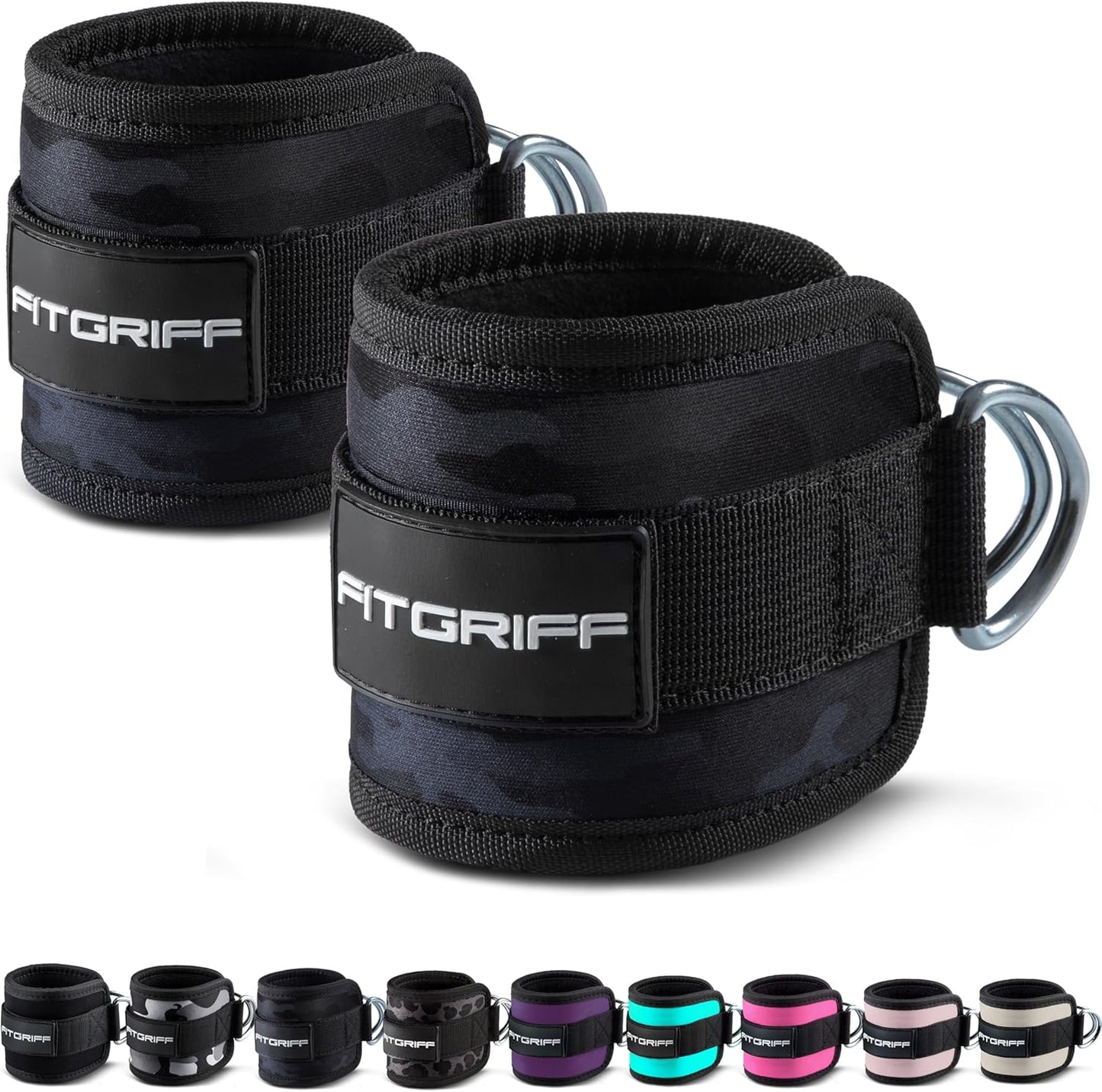 Fitgriff Ankle Straps V1 - Leg Pulley Attachment