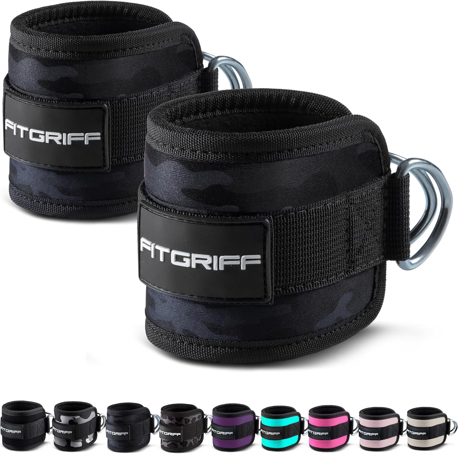 Fitgriff Ankle Straps V1 - Leg Pulley Attachment