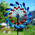 Solar Wind Spinners Outdoor Large Garden Wind Spinner - Colorful Glow