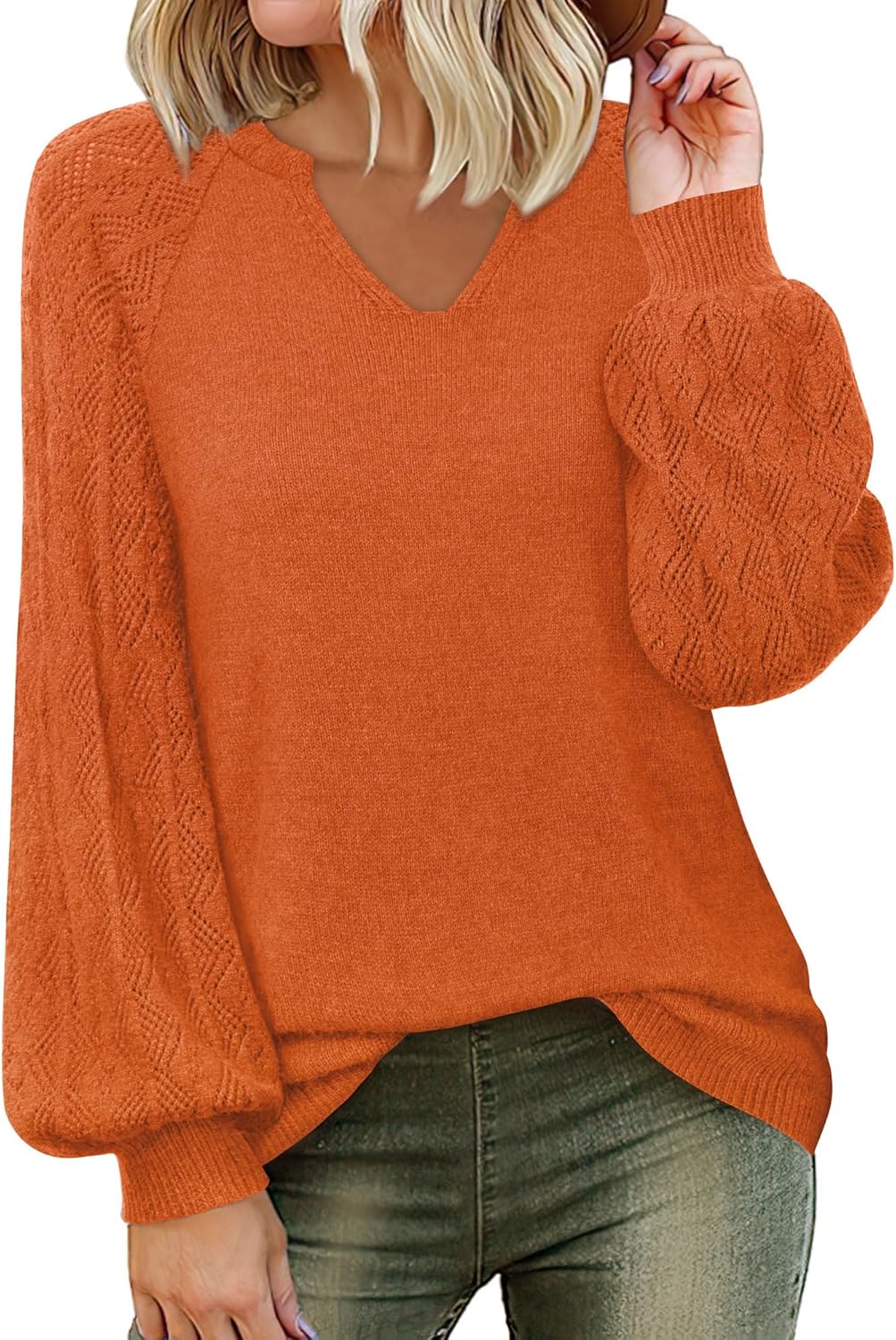 Messic Womens Pullover Sweaters for Casual Style and Comfort