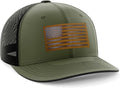 Tactical Pro Supply Trucker Hat - Embossed USA Flag Snapback