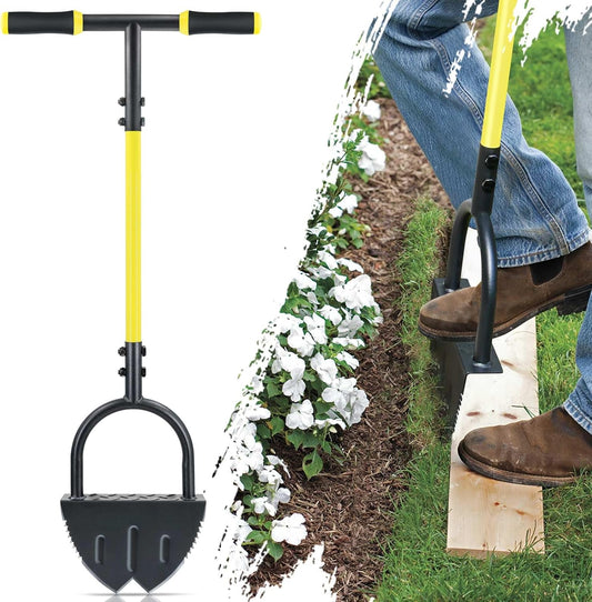 Jardineer Edger Lawn Tool Long Handle for Precise Yard Maintenance
