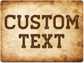 Custom Street Signs Offered in 11 Colors and 22 Size Variations